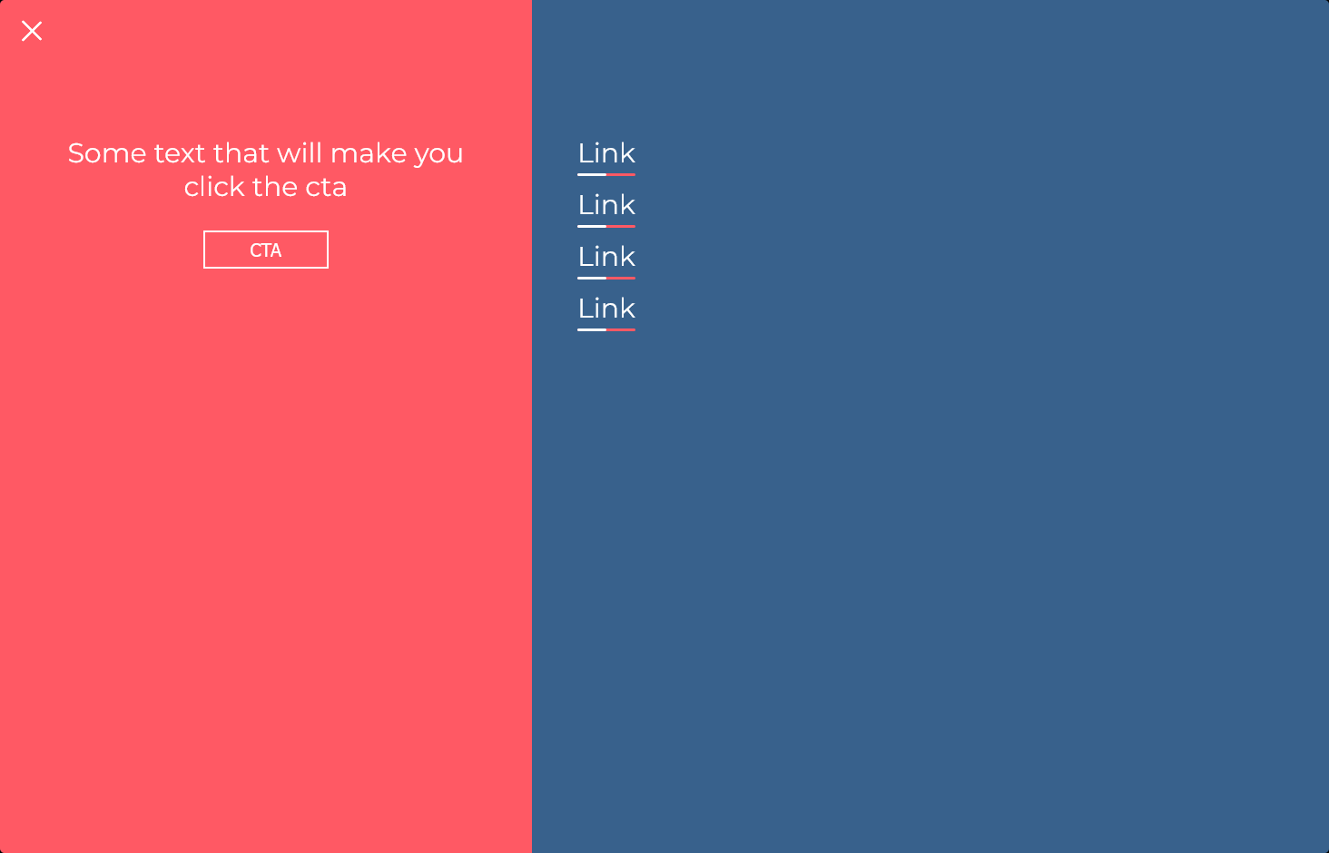 CSS Menu #5 - Code Example