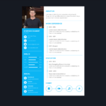 HTML Resume #1 - Code Example
