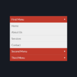 CSS Menu #7 - Code Example
