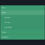 CSS Menu #14 - Code Example