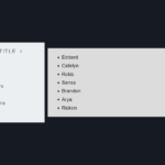 CSS Menu #20 - Code Example